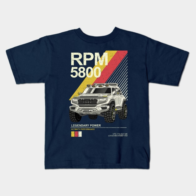 Mercedes-Ener-G-Force Kids T-Shirt by Guyvit